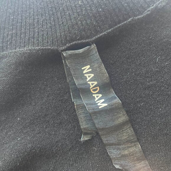 NAADAM Yisu Cable-Knit Turtleneck Pullover, Black, XS - Picture 11 of 11